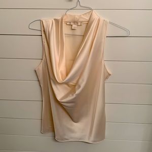 Boston Proper - Size 10 Sleeveless Charmeuse Blouse